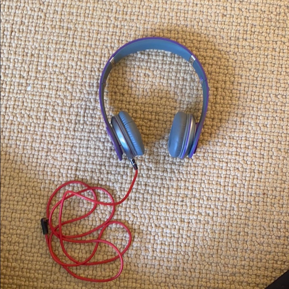 Just Beats Headphones & Case 💜 by Dr. Dre